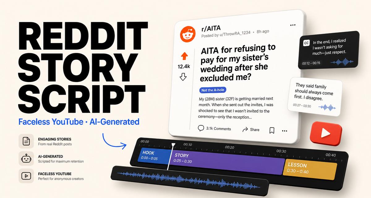 Free Reddit Story Script Generator by Postlabs
