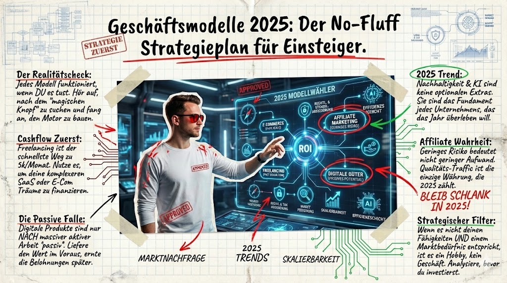 Welches Businessmodell ist das einfachste in 2026 f&uuml;r Anf&auml;nger?