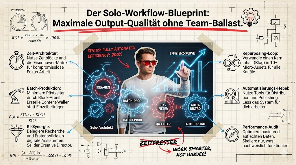 Wie sieht ein smarter Content-Workflow für Soloselbstständiger aus? Wie sieht ein smarter Content-Workflow für Soloselbstständiger aus?