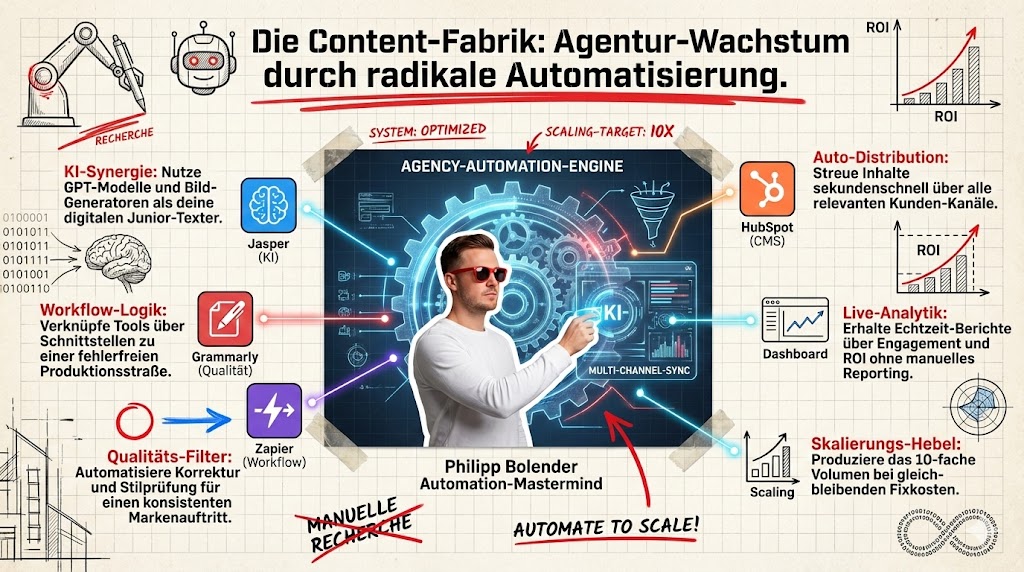 Wie kann ich meine Content-Erstellung als Agentur automatisieren? Wie kann ich meine Content-Erstellung als Agentur automatisieren?