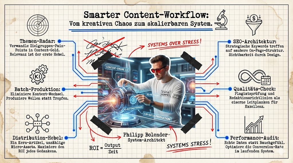Wie sieht ein smarter Content-Workflow für Blogger aus? Wie sieht ein smarter Content-Workflow für Blogger aus?