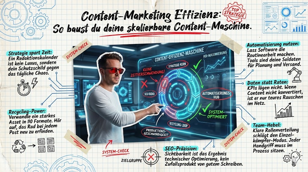 Welche Prozesse helfen Content-Marketer, Content effizienter zu erstellen?