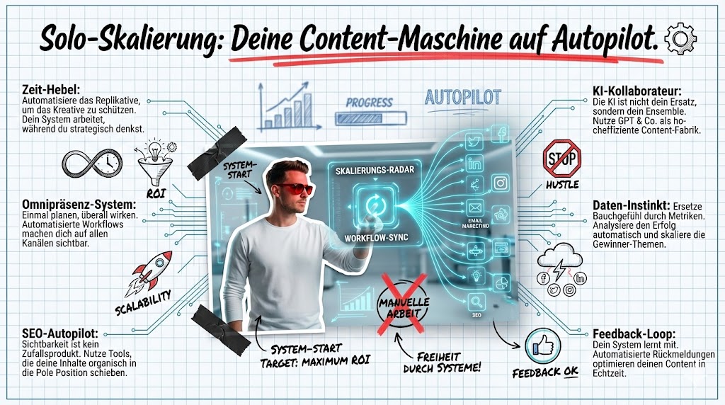 Wie kann ich meine Content-Erstellung als Soloselbstst&auml;ndiger automatisieren?