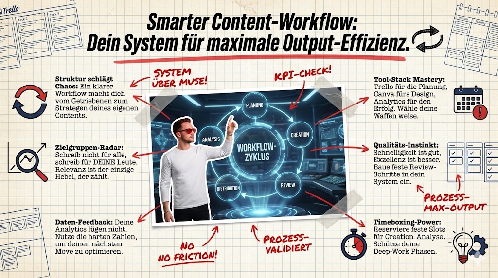 Wie sieht ein smarter Content-Workflow f&uuml;r Soloselbstst&auml;ndiger aus?