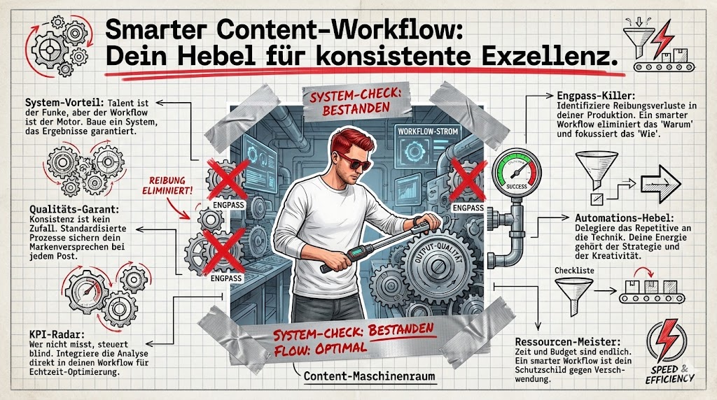 Wie sieht ein smarter Content-Workflow f&uuml;r Content-Marketer aus?