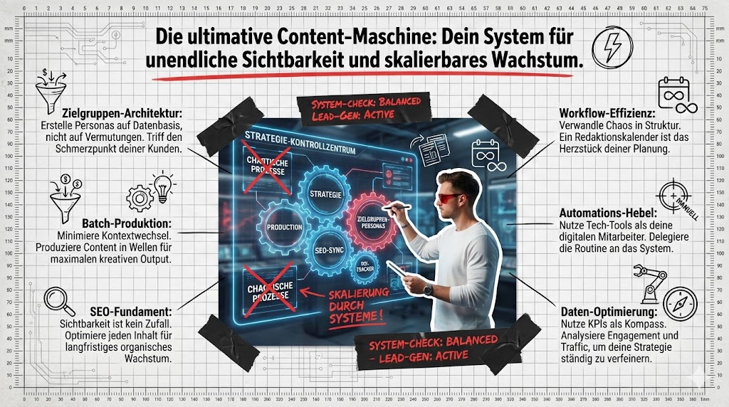 Wie kann ich als Content-Marketer eine Content-Maschine aufbauen? Wie kann ich als Content-Marketer eine Content-Maschine aufbauen?