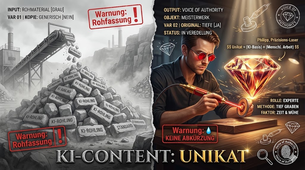 Wie mache ich KI-Content einzigartig, ohne ihn komplett neu schreiben zu m&uuml;ssen?