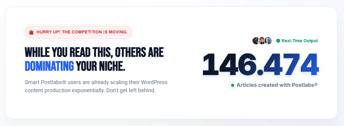 Realtime Output Feature