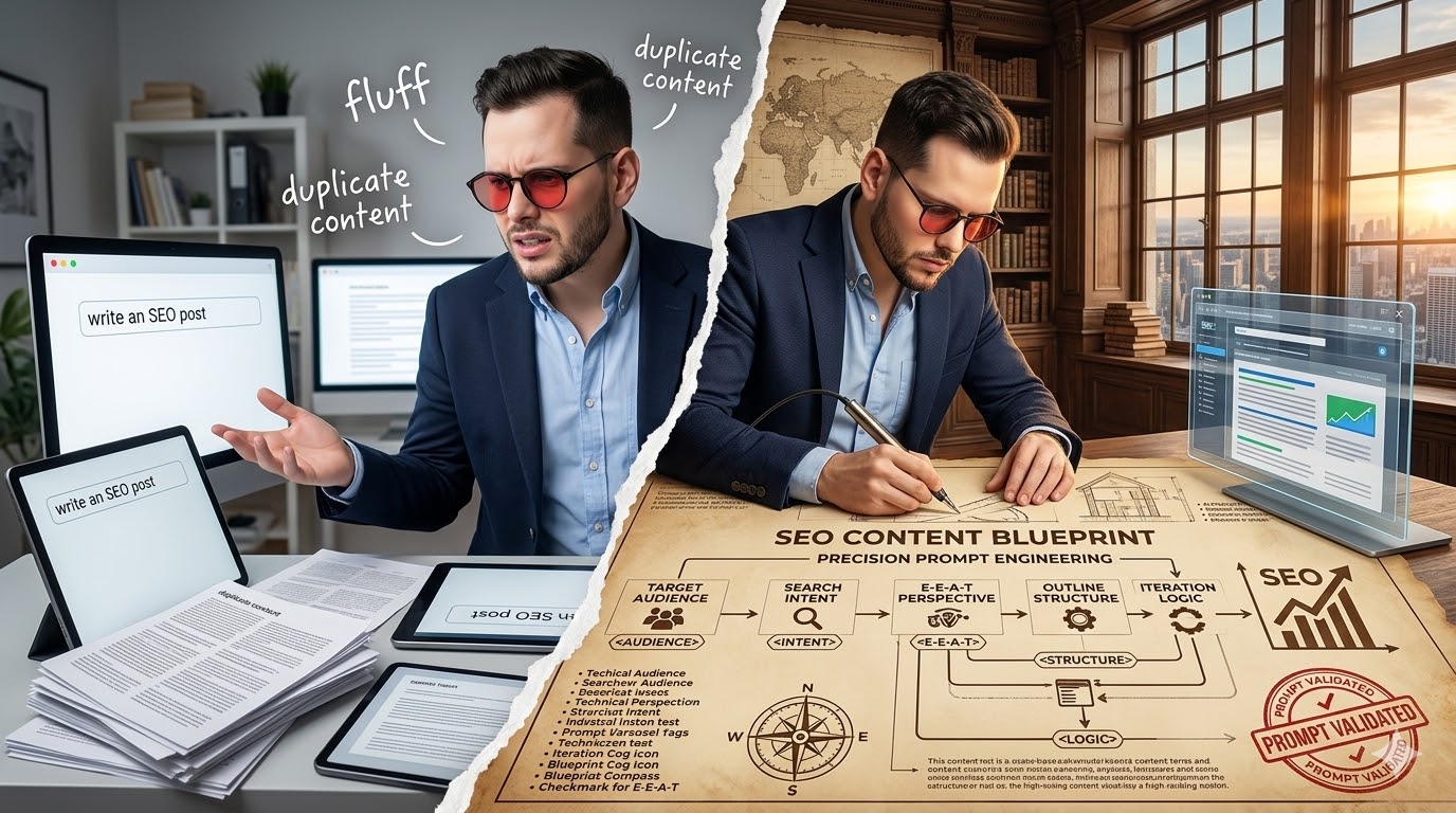 Prompt Templates for SEO Blog Posts in AI Writing Tools.