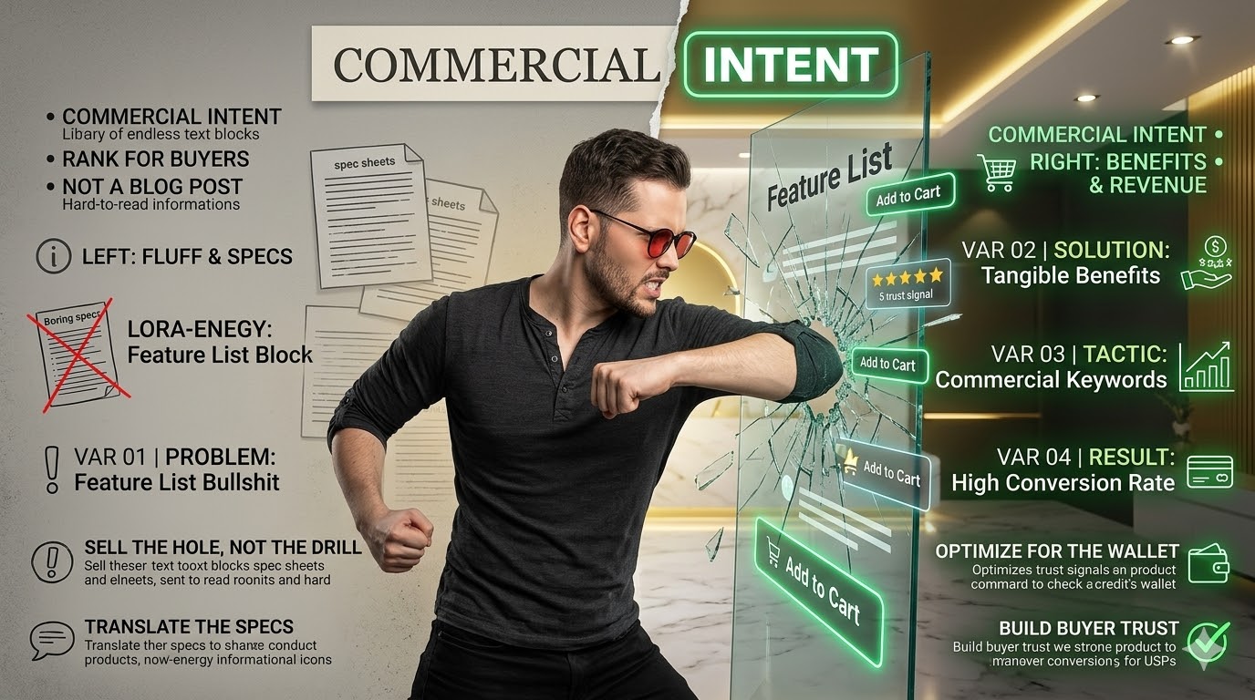 SEO Content Writing for Product and Category Pages (Not Just Blogs).