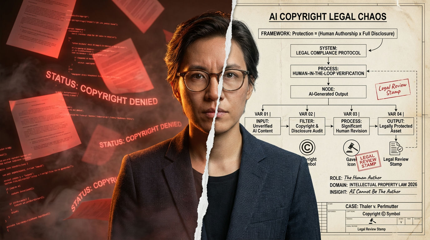 AI Content Copyright Chaos: 5 Legal Traps to Avoid in 2026 AI Content Copyright Chaos: 5 Legal Traps to Avoid in 2026