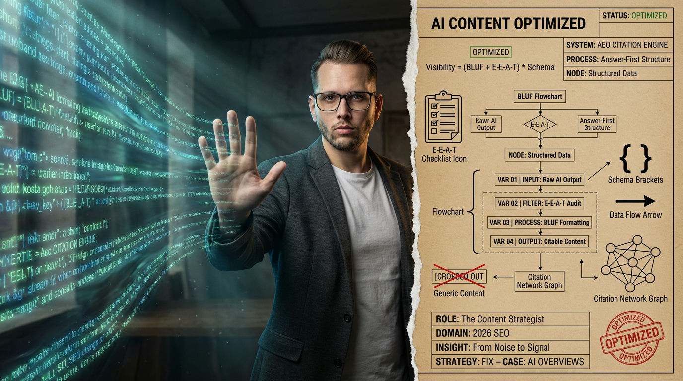 Why Your AI Content Sucks & How to Fix it for 2026 SEO Why Your AI Content Sucks & How to Fix it for 2026 SEO