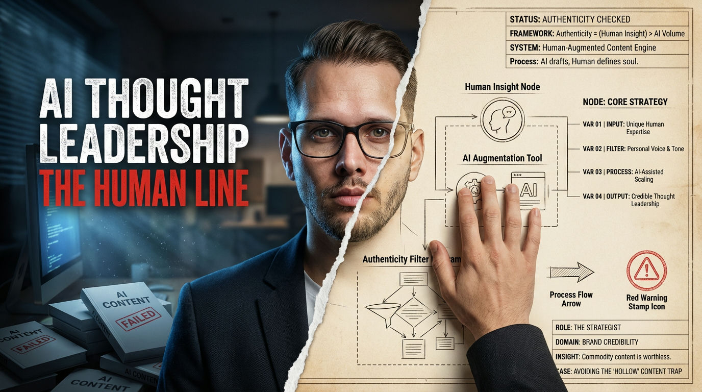 AI Content for Thought Leadership: The 2026 Line You Can't Cross